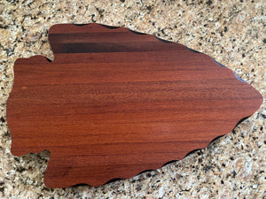 Arrowhead Cutting Board - Lacewood